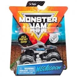 Toy Choo Choo Monster Jam MJ 2019 SM Overcast Megalodon 1:64 Scale Spin Master