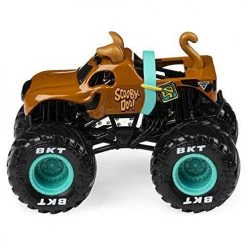 Toy Choo Choo Monster Jam, Official Scooby Doo Vs. Mysterty Machine Die-Cast Monster Trucks, 1:64 Scale, 2 Pack Spin Master