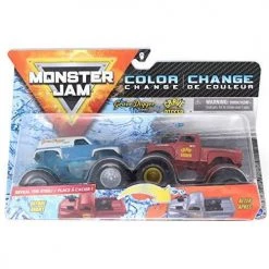 Toy Choo Choo Spin Master Monster Jam 1:64 Scale Color Change Grave Diggers - The Legend Vs Retro Red