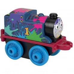 Fisher-Price Neon Splatter Thomas - Neon Splatter Paint Theme Thomas & Friends MINIS Single Train Blind Bag