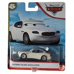 Toy Choo Choo Pixar Disney Cars 1:55 Scale Antonio Veloce Eccellente Radiator Spring, White Disney Pixar Cars
