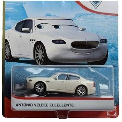 Toy Choo Choo Pixar Disney Cars 1:55 Scale Antonio Veloce Eccellente Radiator Spring, White Disney Pixar Cars