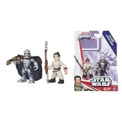 Toy Choo Choo Playskool Heroes Galactic Heroes Star Wars Resistance Rey (Jakku) & Captain Phasma