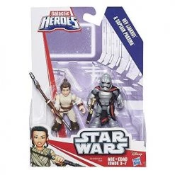 Toy Choo Choo Playskool Heroes Galactic Heroes Star Wars Resistance Rey (Jakku) & Captain Phasma