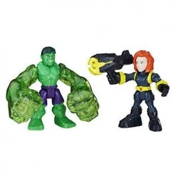 Toy Choo Choo Playskool Heroes Marvel Super Hero Adventures Hulk And Marvel's Black Widow