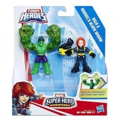 Toy Choo Choo Playskool Heroes Marvel Super Hero Adventures Hulk And Marvel's Black Widow