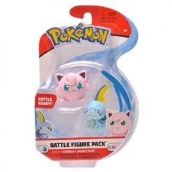 Toy Choo Choo Pokemon New Sword And Shield Battle Action Figure 2 Pack - Pikachu And Grookey 2" Figures Pokémon
