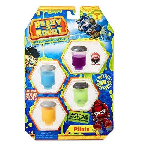 Toy Choo Choo Ready2Robot Pilots Style 2 Collectable Toy, Multicolor (554011E5C) 3 Toy Choo Choo Ready2Robot Pilots Style 2 Collectable Toy, Multicolor (554011E5C)