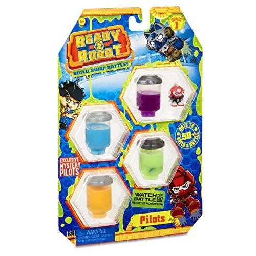 Toy Choo Choo Ready2Robot Pilots Style 2 Collectable Toy, Multicolor (554011E5C) 4 Toy Choo Choo Ready2Robot Pilots Style 2 Collectable Toy, Multicolor (554011E5C)