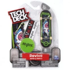 Revive Skateboards Arcade Pro John Hill Shark Octopus Fingerboard Tech Deck Ultra Rare Series 9 Spin Master