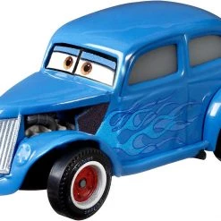 DieCast Disney Pixar Cars Hot Rod River Scott (Blue) 1:55 Scale, Metal Series