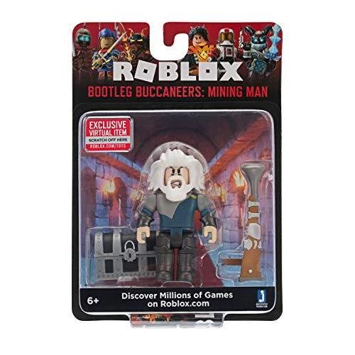 Roblox Figure Series #6 - Bootleg Buccaneers: Mining Man 1 Roblox Figure Series #6 - Bootleg Buccaneers: Mining Man