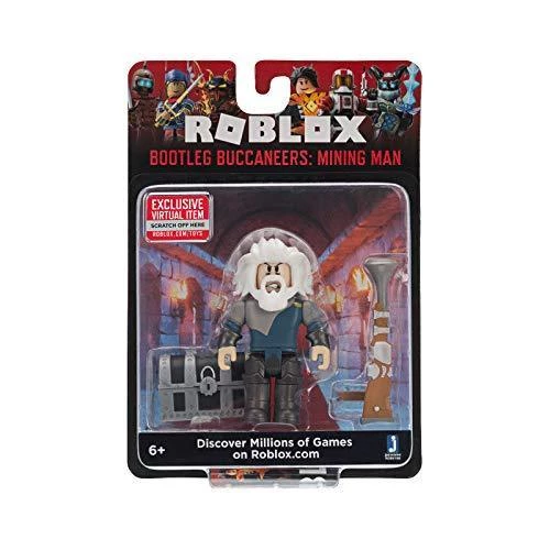 Roblox Figure Series #6 - Bootleg Buccaneers: Mining Man 2 Roblox Figure Series #6 - Bootleg Buccaneers: Mining Man
