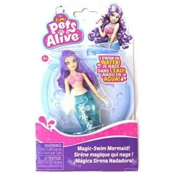 Zuru Robo Pets Alive Magic Swim Mermaid - Madison - Teal With Purple Hair