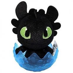 Toy Choo Choo Sparkly Toothless How To Train Your Dragon Legends Evolved Plush Figure 3" Factory Sealed