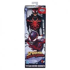 Miles Morales Marvel Spider-Man Maximum Venom Titan Hero Series E8729 Blast Gear Compatible