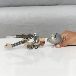 Toy Choo Choo Star Wars Mission Fleet Expedition Class The Mandalorian The Child Battle For The Bounty 2.5-Inch-Scale Figures And Vehicle, Kids Ages 4 And Up