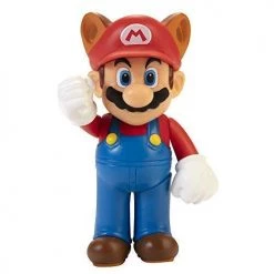 Toy Choo Choo Super Mario Raccoon Mario 2.5" Collectible Toy Action Figure