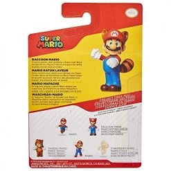 Toy Choo Choo Super Mario Raccoon Mario 2.5" Collectible Toy Action Figure 15 Toy Choo Choo Super Mario Raccoon Mario 2.5