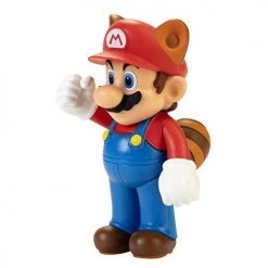 Toy Choo Choo Super Mario Raccoon Mario 2.5" Collectible Toy Action Figure 18 Toy Choo Choo Super Mario Raccoon Mario 2.5