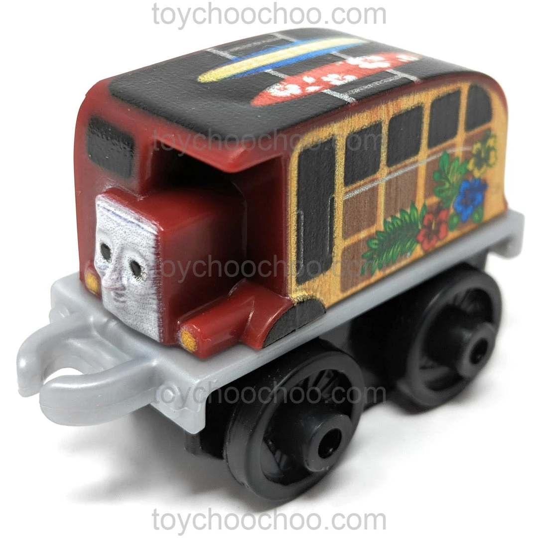 Fisher-Price Surf Woody Bertie - Hawaiian Theme Thomas & Friends MINIS Single Train Blind Bag 1 Fisher-Price Surf Woody Bertie - Hawaiian Theme Thomas & Friends MINIS Single Train Blind Bag