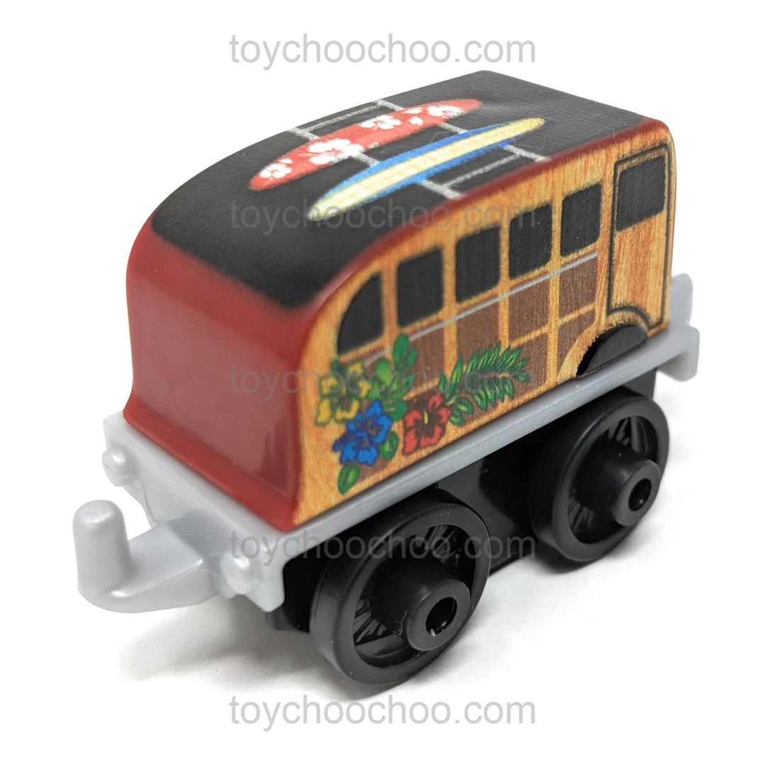 Fisher-Price Surf Woody Bertie - Hawaiian Theme Thomas & Friends MINIS Single Train Blind Bag 4 Fisher-Price Surf Woody Bertie - Hawaiian Theme Thomas & Friends MINIS Single Train Blind Bag