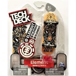 Toy Choo Choo TECH DECK Element Series 9 Nick Garcia Wolf Fingerboard #20108354 Spin Master