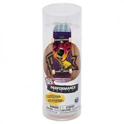 Toy Choo Choo TECH DECK Performance Wood Series Santa Cruz Skateboards Screaming Hand Complete Fingerboard Spin Master