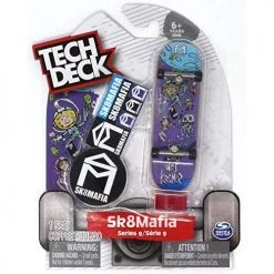 Toy Choo Choo Spin Master Tech Deck Sk8Mafia Skateboards Ultra Rare Series 9 Wes Kremer Space Fun Fingerboard