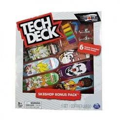 Tech Deck SK8shop Bonus Pack World Edition Limited Series - Finesse Sonic Decks Spin Master