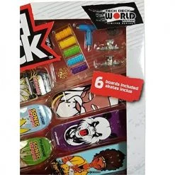 Tech Deck SK8shop Bonus Pack World Edition Limited Series - Finesse Sonic Decks Spin Master
