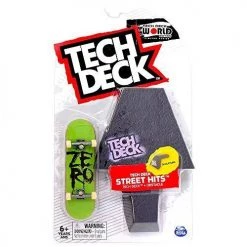 Spin Master TECH DECK Street Hits World Edition Limited Series Complete Fingerboard And Skateboard Obstacle