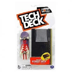 Spin Master TECH DECK Street Hits World Edition Limited Series Complete Fingerboard And Skateboard Obstacle