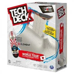 Toy Choo Choo TECH DECK Build-A-Park World Tour, PFK Skate Support Center – Japan, Ramp Set With Element Skateboards Signature Fingerboard