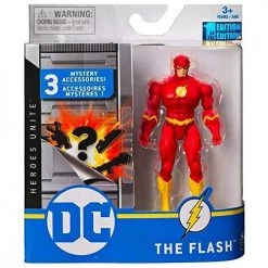 Toy Choo Choo DC Comics The Flash DC Heroes Unite Action Figure 4" With Accessories 4 Toy Choo Choo DC Comics The Flash DC Heroes Unite Action Figure 4