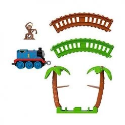 Toy Choo Choo Fisher-Price Thomas & Friends Trackmaster Monkey Trouble Thomas Track Set