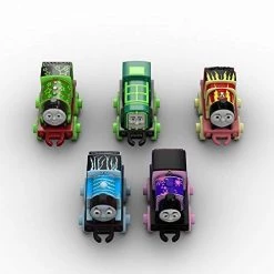 Fisher Price Fisher-Price Thomas & Friends Minis Glow In The Dark 5 Pack - Thomas, Percy, James, Charlie & Paxton