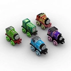 Fisher Price Fisher-Price Thomas & Friends Minis Glow In The Dark 5 Pack - Thomas, Percy, James, Charlie & Paxton