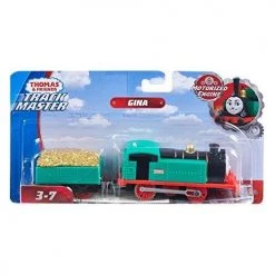 Toy Choo Choo Thomas & Friends Fisher-Price Trackmaster Gina, Motorized Toy Train Engine For Preschoolers Ages 3 Years And Older, Model Number: GJX80