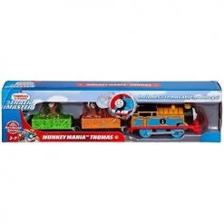 Toy Choo Choo Thomas & Friends Fisher-Price Trackmaster, Monkey Mania Thomas Toy, Multicolor