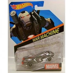 Toy Choo Choo WAR MACHINE MARVEL COMICS CHARACTER CAR HOT WHEELS DIECAST 2015