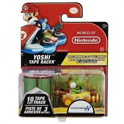 Toy Choo Choo World Of Nintendo Mariokart Yoshi With Alpine Pass Tape Racer Vehicle Tape Racer Vehicles
